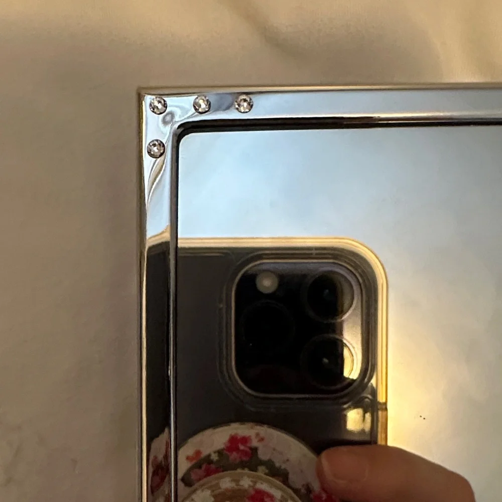 Swarovski Silver Vanity Mirror